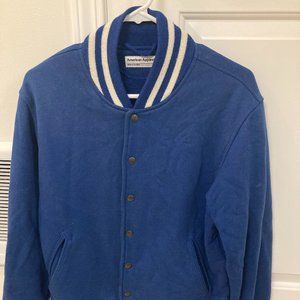 American Apparel Blue Letterman Jacket